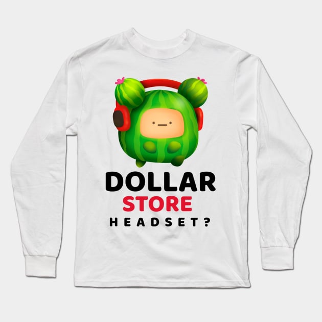 Dollar store Headset? 6.0 Long Sleeve T-Shirt by 2 souls